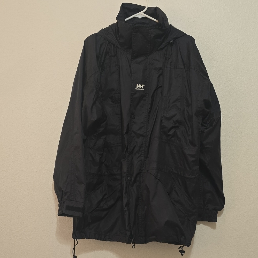 Helly Hansen Men's Black Raincoat L
